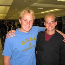 Sean Garnreiter and Will Plenk, Notre Dame trip 2006