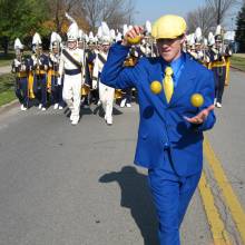 Parade block, Notre Dame, October 21, 2006