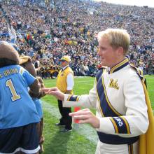 Drum Major Sean Garnreiter, Notre Dame, October 21, 2006