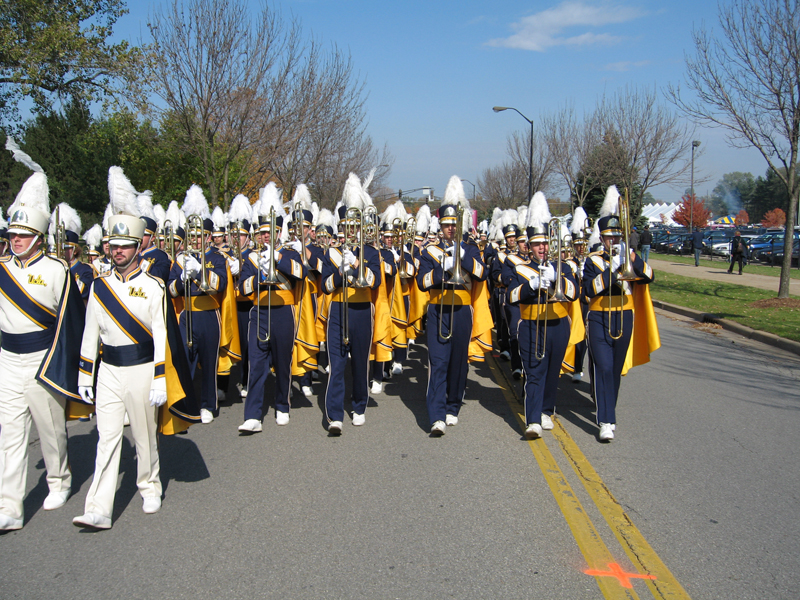 Parade block, Notre Dame, October 21, 2006