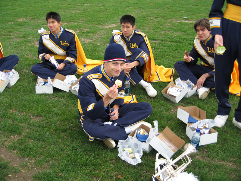 Lunch, Rehearsal at Notre Dame, October 21, 2006