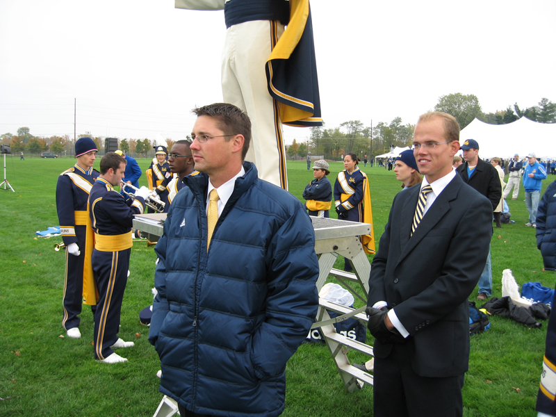 Nathan Eby and Will Plenk, Rehearsal at Notre Dame, October 21, 2006