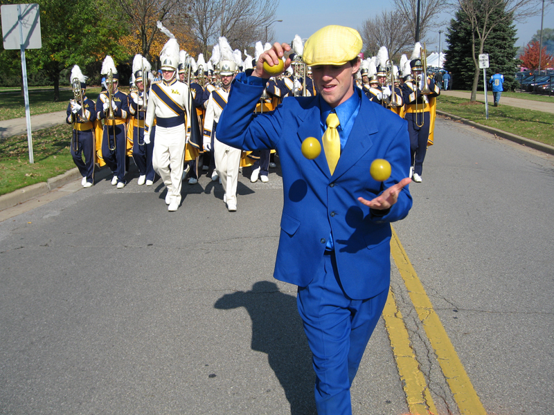 Parade block, Notre Dame, October 21, 2006