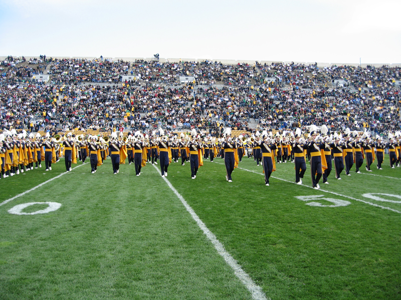 Pregame, Notre Dame, October 21, 2006