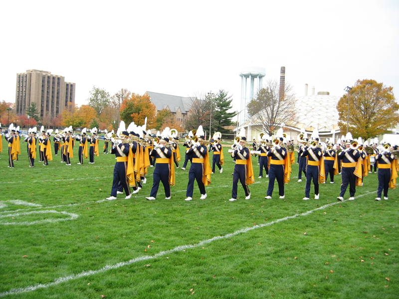 Rehearsal at Notre Dame, October 21, 2006