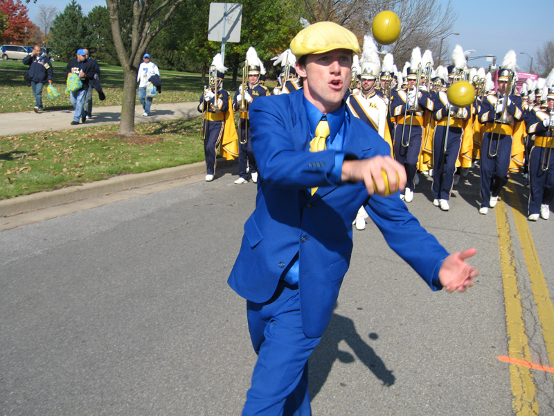 Parade block, Notre Dame, October 21, 2006