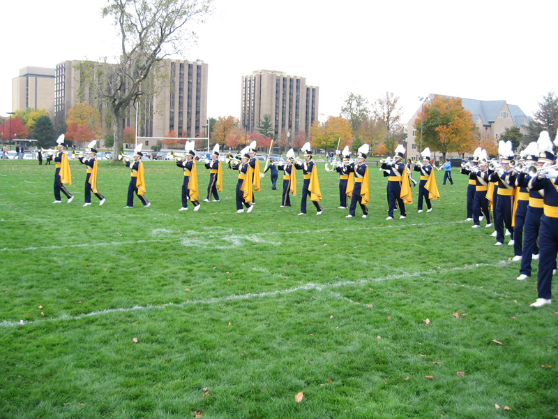 Rehearsal at Notre Dame, October 21, 2006