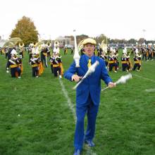 Band Juggler Chris Smith, Rehearsal at Notre Dame, October 21, 2006
