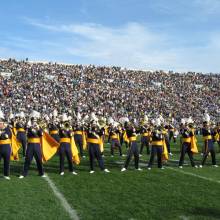 Halftime at Notre Dame, October 21, 2006