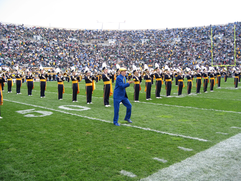 Pregame, Notre Dame, October 21, 2006