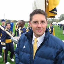 Nathan Eby, Rehearsal at Notre Dame, October 21, 2006