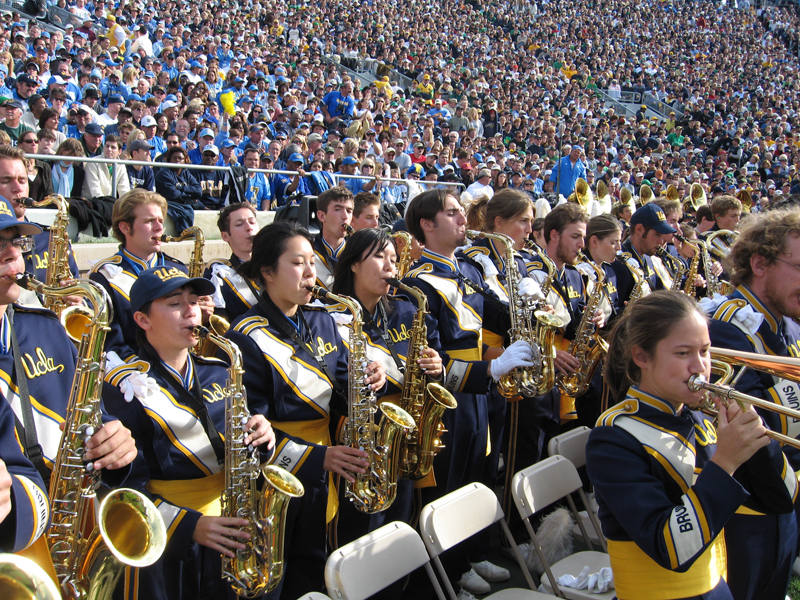 Saxophones at Notre Dame, October 21, 2006