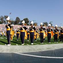 Trombones during Pregame, Arizona game, October 7, 2006