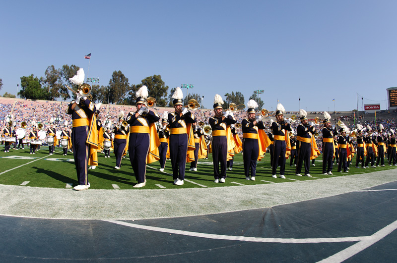 Trombones during Pregame, Arizona game, October 7, 2006