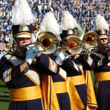 Trombones during Pregame, Arizona game, October 7, 2006