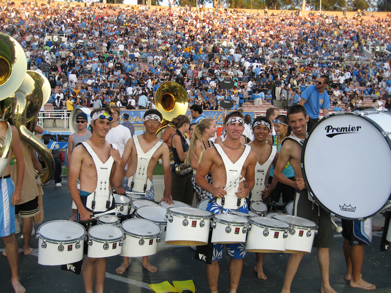 Tenor drums, The Beach Show, Arizona game, October 7, 2006