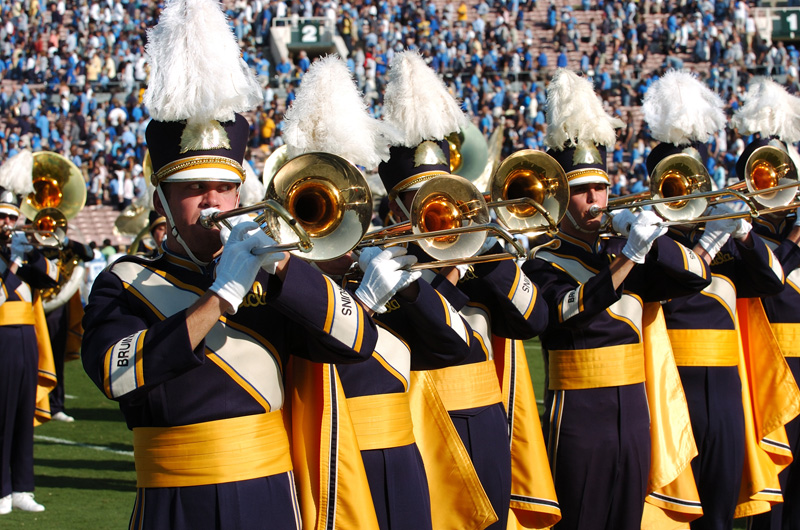 Trombones during Pregame, Arizona game, October 7, 2006