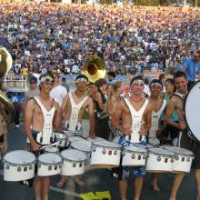 Tenor drums, The Beach Show, Arizona game, October 7, 2006