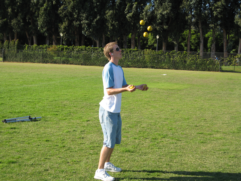 Band Juggler Chris Smith, Band Camp 2006