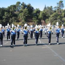 Rehearsal before USC game, December 2, 2006