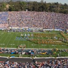 Tunnel formation, Pregame, USC game, December 2,  2006