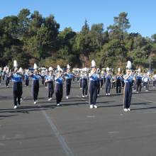Rehearsal before USC game, December 2, 2006
