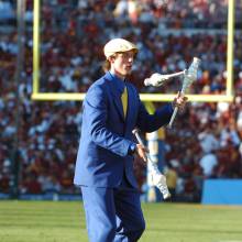 Band Juggler Chris Smith during halftime, USC game, December 2,  2006