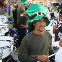 Percussion Section Leader Kelly Flickinger, Band Alumni Reunion, Washington State game, October 28, 2006