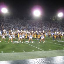 Halftime, Washington game, September 22, 2007