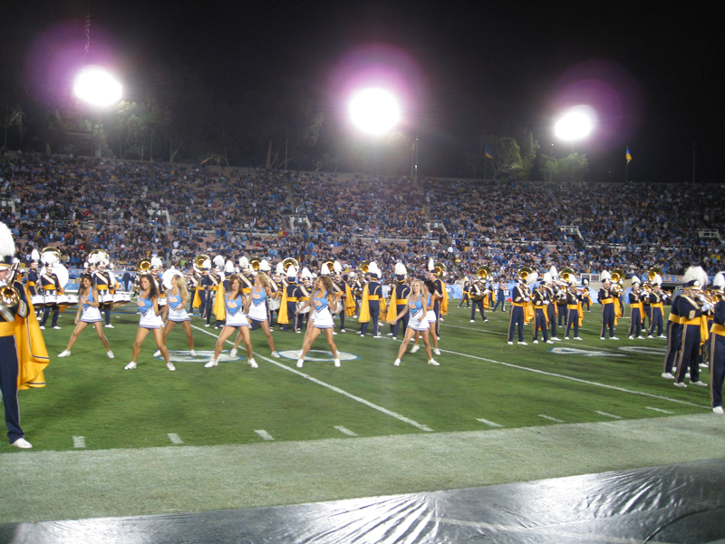 Halftime, Washington game, September 22, 2007