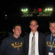 Band staff after Washington game, September 22, 2007