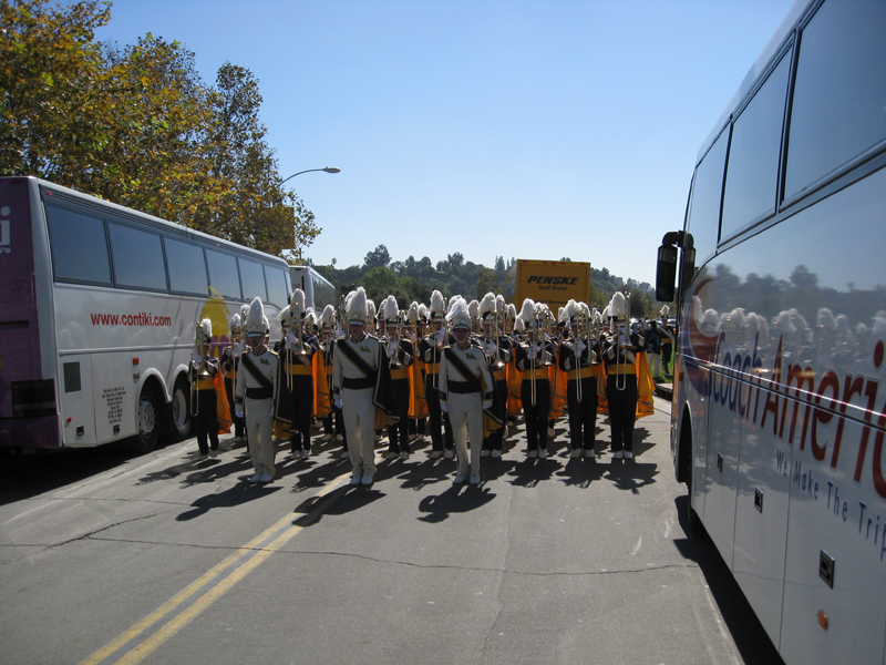 Parade block, Cal game, October 20, 2007