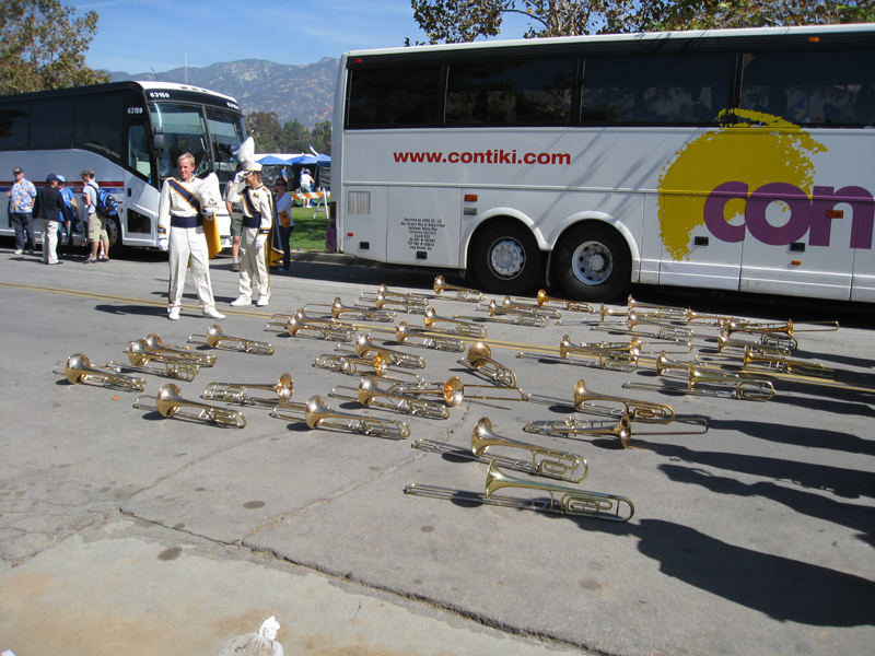 Trombones, Cal game, October 20, 2007