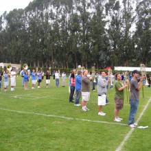 End of "Strike Up the Band for UCLA," Band Camp 2007