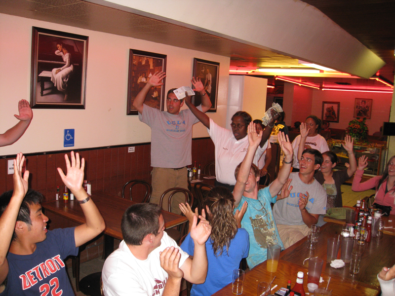 8-Clap at Roscoe's, Band Camp 2007