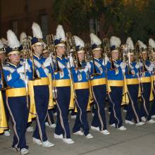 2007-2008 UCLA Marching Band and Color Guard at the 