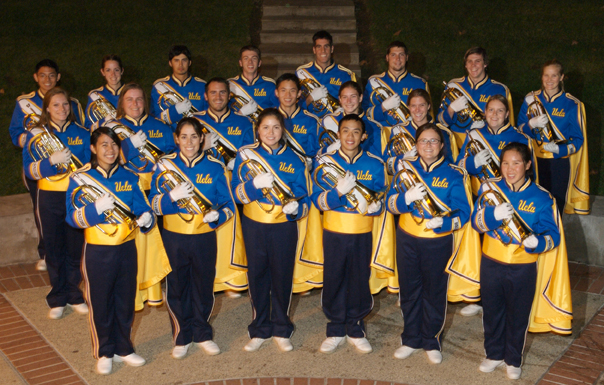 2007-2008 UCLA Marching Band and Color Guard at the 