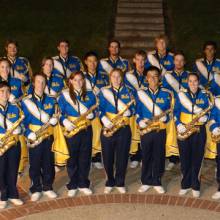 2007-2008 UCLA Marching Band and Color Guard at the 