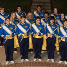 2007-2008 UCLA Marching Band and Color Guard at the 