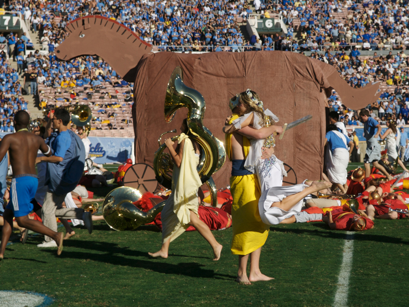 2007 UCLA Football vs Univ. of Oregon at the Rose Bo