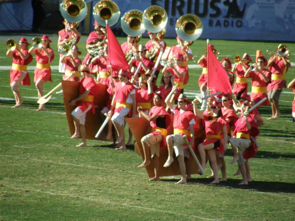 Trojans begin their attack, 2007 Downfall of Troy