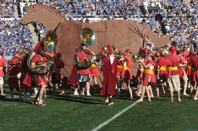 2007 UCLA Football vs Univ. of Oregon at the Rose Bo