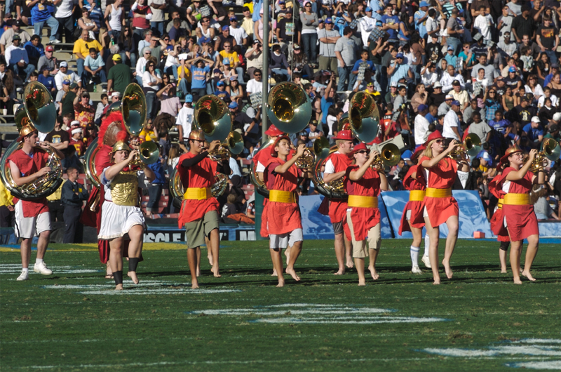 2007 UCLA Football vs Univ. of Oregon at the Rose Bo