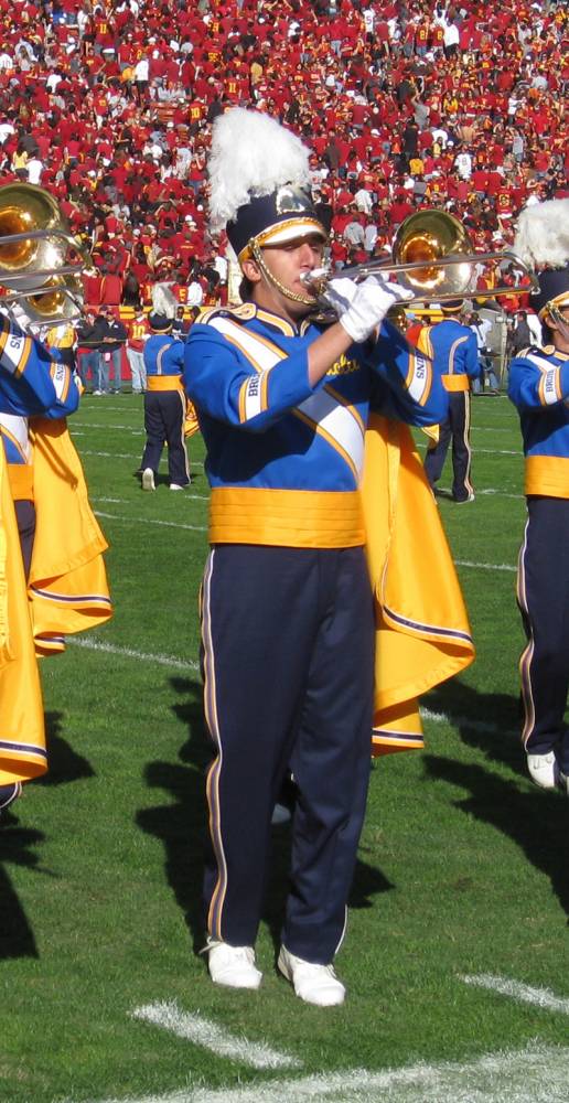 Trombones, USC game, December 1, 2007