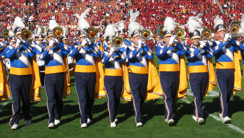 Trombone line, USC game, December 1, 2007