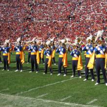 Trombone arc, USC game, December 1, 2007