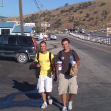 2008 Stuck in Gorman after car breakdown on the way to rehearse with the Fresno State Band