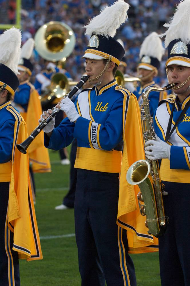 2008-2009 UCLA Marching Band at Football vs Oregon S