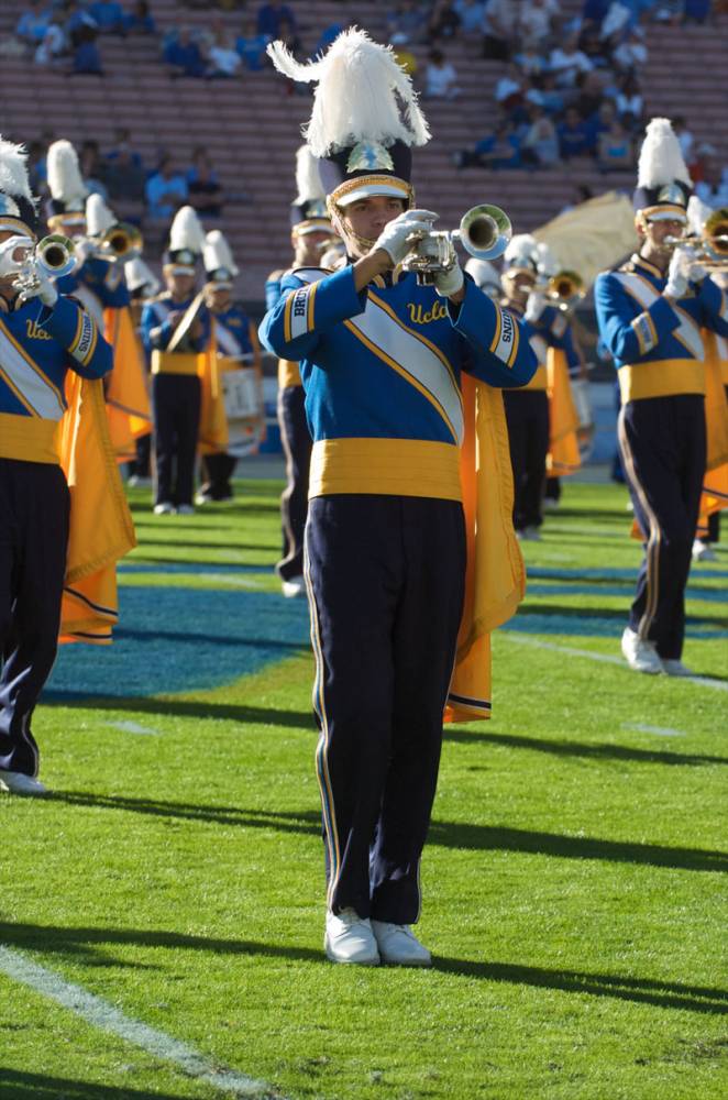 2008-2009 UCLA Marching Band at Football vs Oregon S