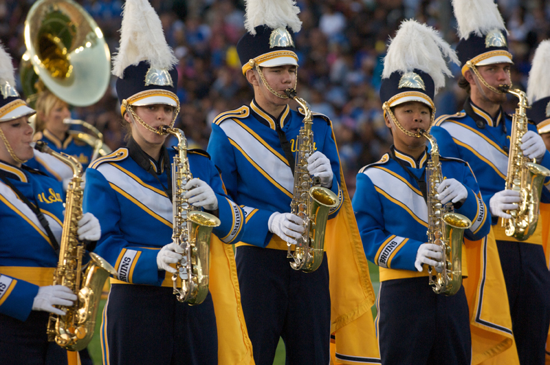 2008-2009 UCLA Marching Band at Football vs Oregon S